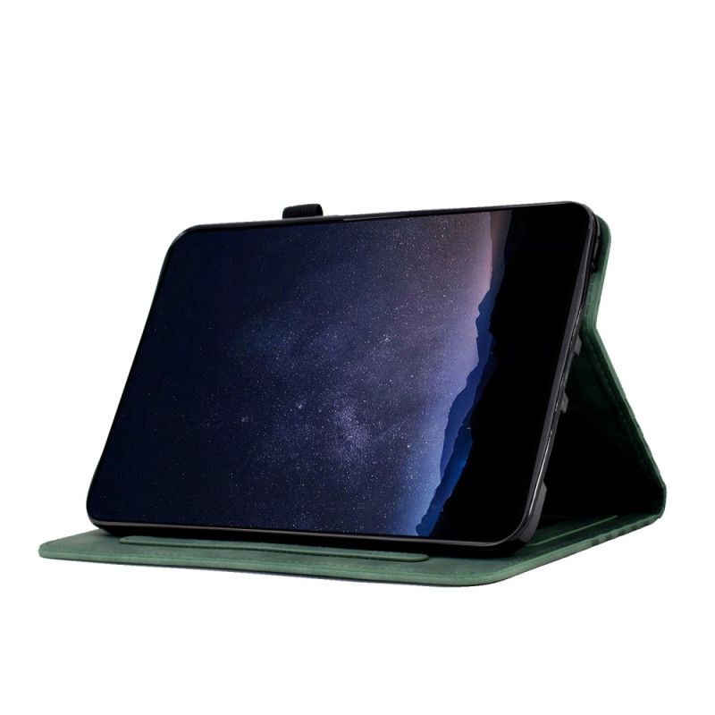 Housse Samsung Galaxy Tab S11 Effet Daim Frise