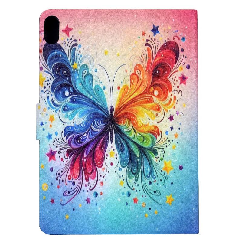 Housse Samsung Galaxy Tab S11 Papillon Aquarelle