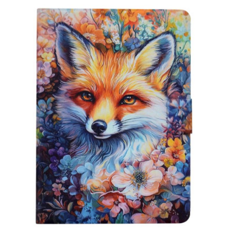 Housse Samsung Galaxy Tab S11 Peinture Renard