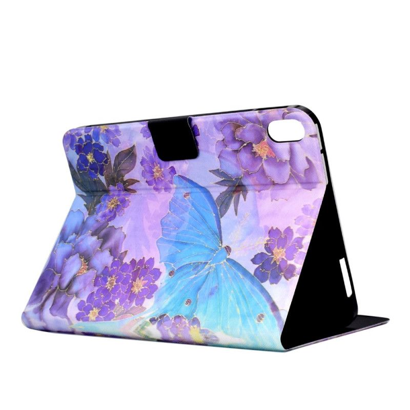 Housse Samsung Galaxy Tab S11 Pivoines et Papillons