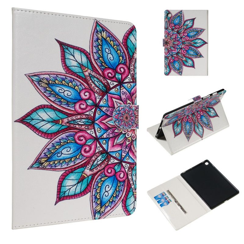 Housse Samsung Galaxy Tab S5e Peinture Mandala