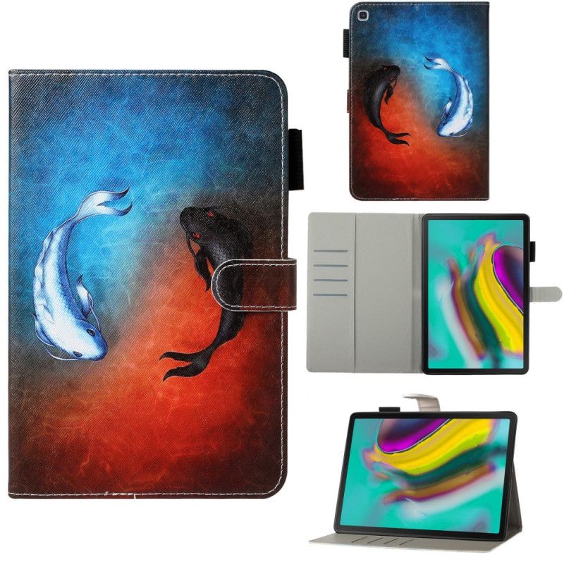 Housse Samsung Galaxy Tab S5e Poissons