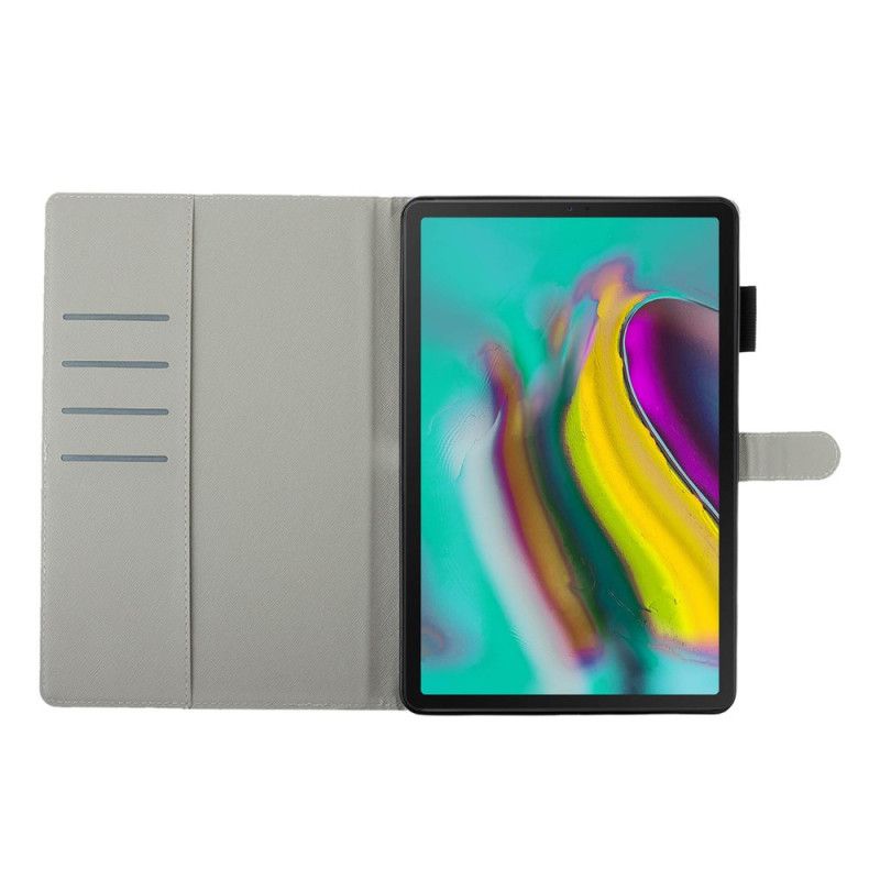 Housse Samsung Galaxy Tab S5e Poissons