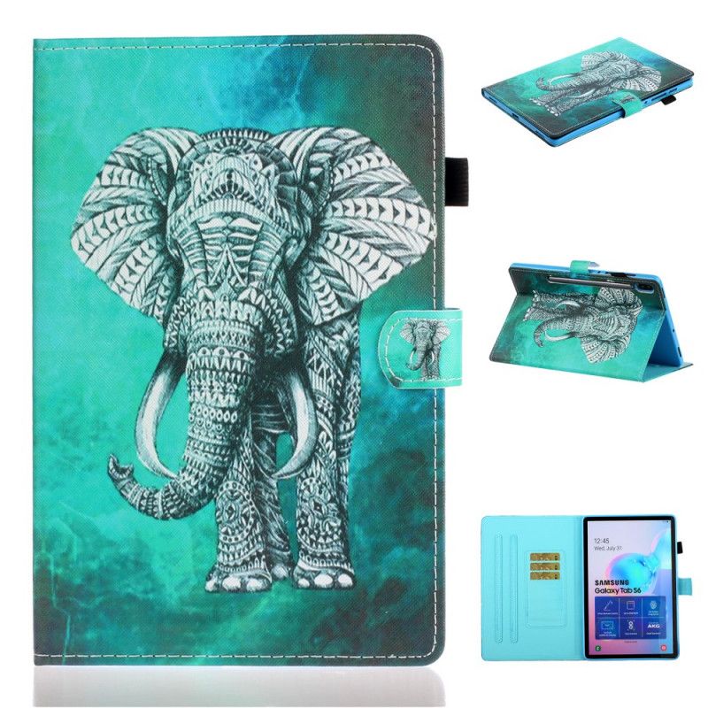 Housse Samsung Galaxy Tab S6 Éléphant Tribal