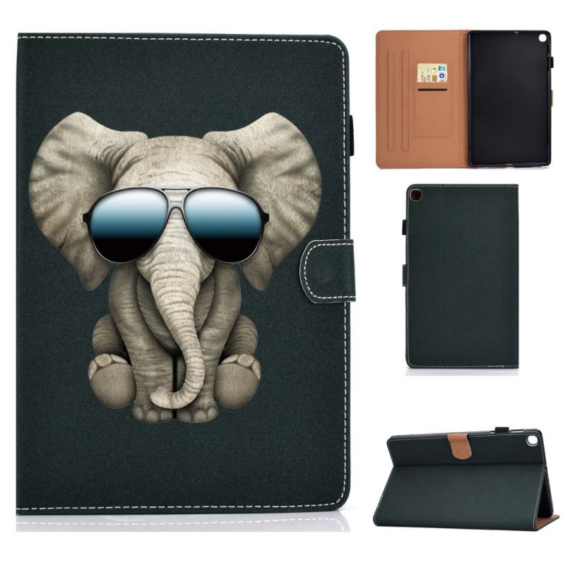 Étui Housse Samsung Galaxy Tab S6 Lite Éléphant Incognito