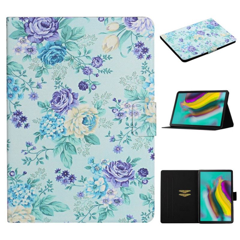 Housse Samsung Galaxy Tab S6 Lite Fleurs Fleurs Fleurs