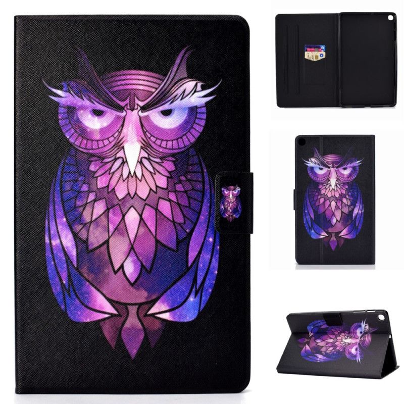 Housse Samsung Galaxy Tab S6 Lite Hibou Désagréable