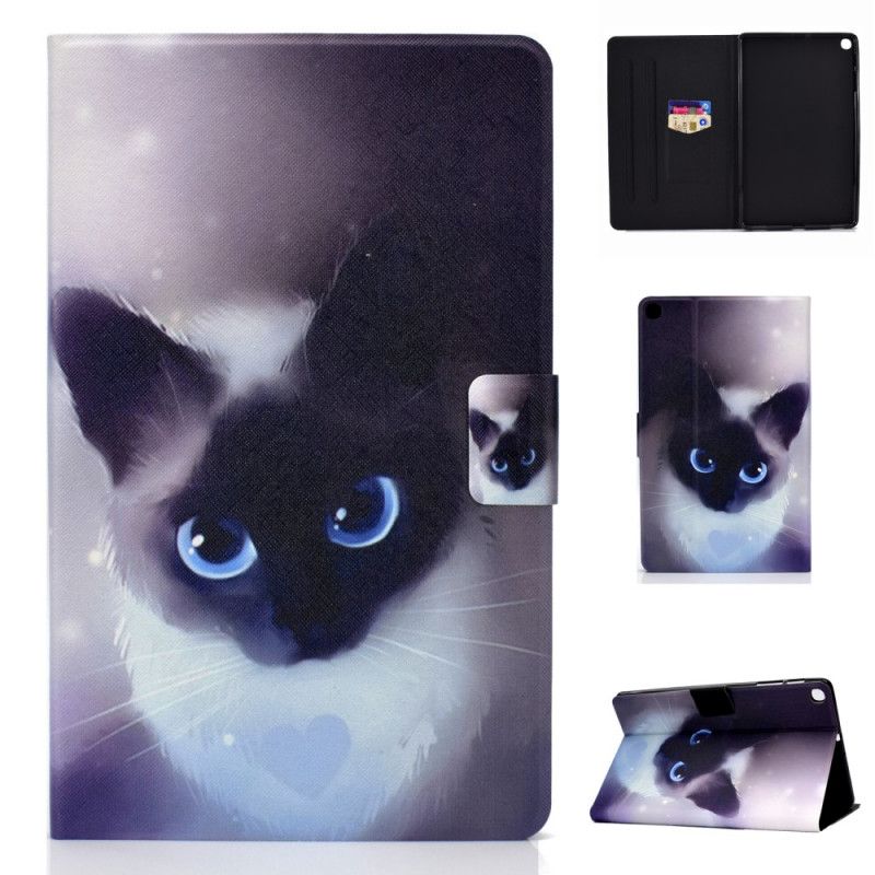 Housse Samsung Galaxy Tab S6 Lite Série Chat