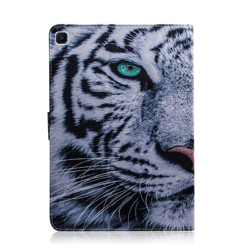 Housse Samsung Galaxy Tab S6 Lite Tête De Tigre