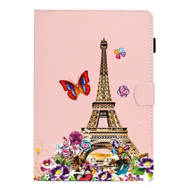 Housse Samsung Galaxy Tab S6 Lite Tour Eiffel En Été