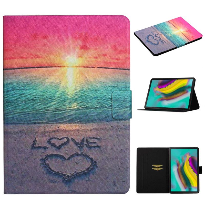 Housse Samsung Galaxy Tab S6 Sunset Love