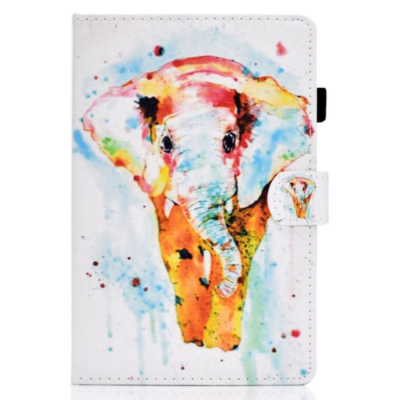 Housse Samsung Galaxy Tab S7 Éléphant Aquarelle