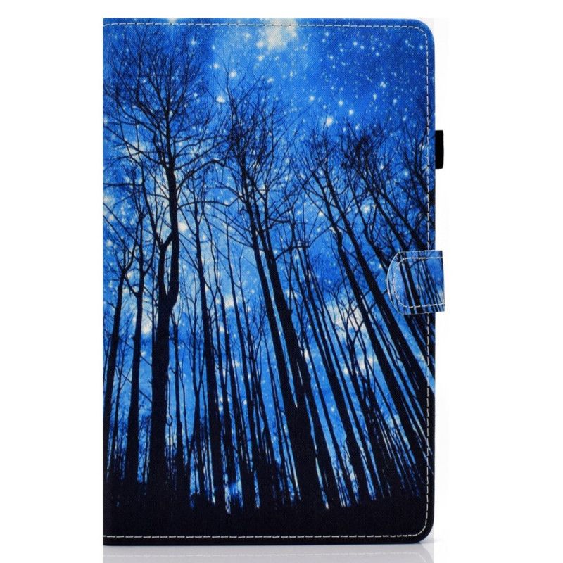 Étui Housse Samsung Galaxy Tab S7 Forêt De Nuit