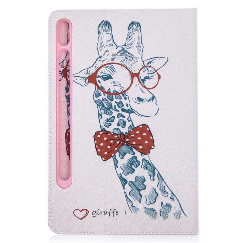 Housse Samsung Galaxy Tab S7 Motif Imprimé Girafe