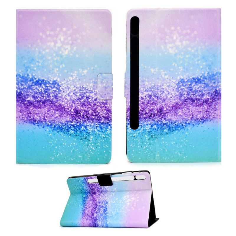 Housse Samsung Galaxy Tab S7 Paillettes Brillantes