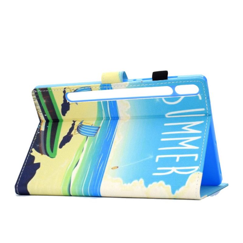 Housse Samsung Galaxy Tab S7 Plage