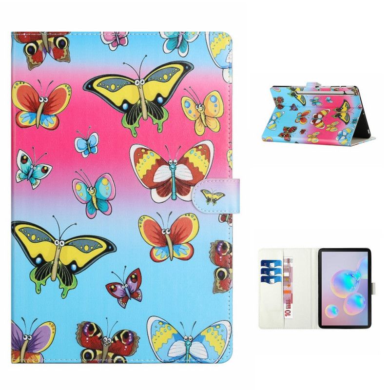 Étui Housse Samsung Galaxy Tab S7 Plus Butterflies