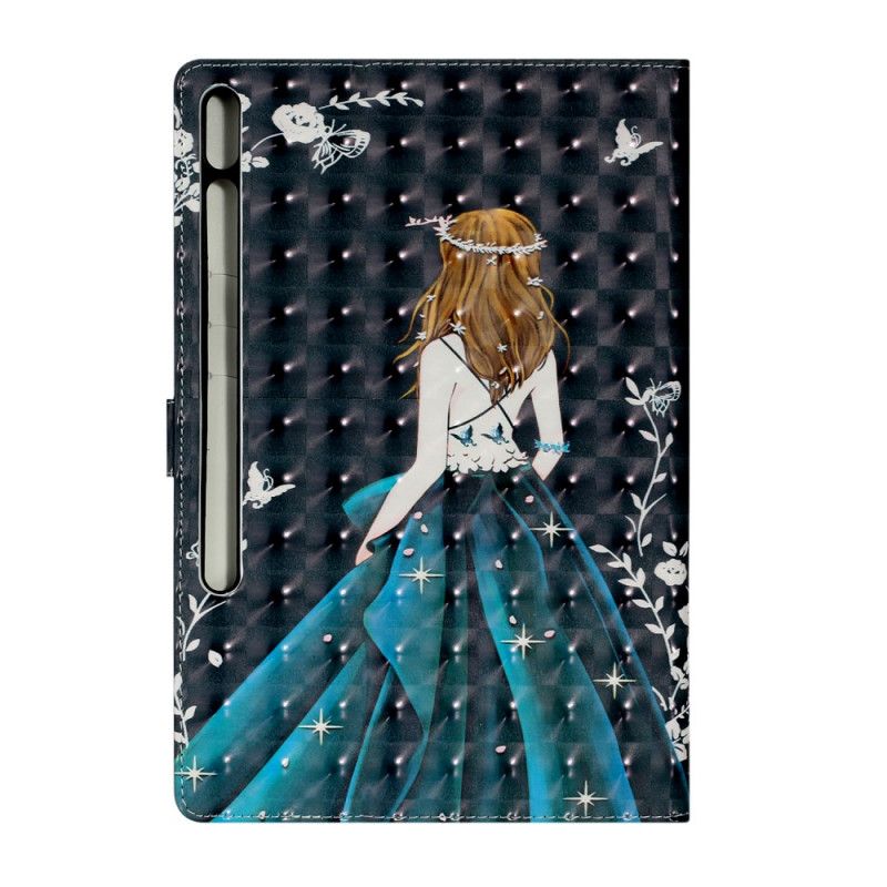 Housse Samsung Galaxy Tab S7 Plus Jeune Fille