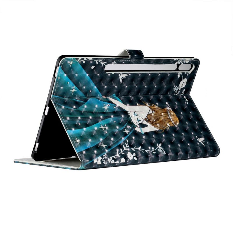 Housse Samsung Galaxy Tab S7 Plus Jeune Fille