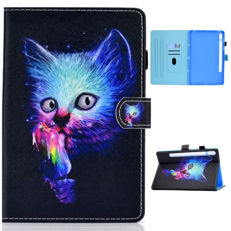 Housse Samsung Galaxy Tab S7 Psycho Cat