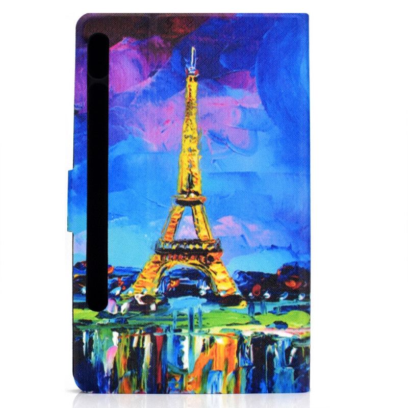 Étui Housse Samsung Galaxy Tab S7 Tour Eiffel