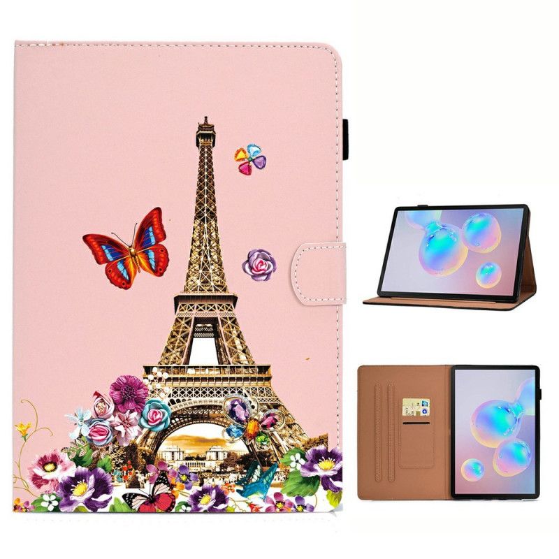 Housse Samsung Galaxy Tab S7 Tour Eiffel En Été