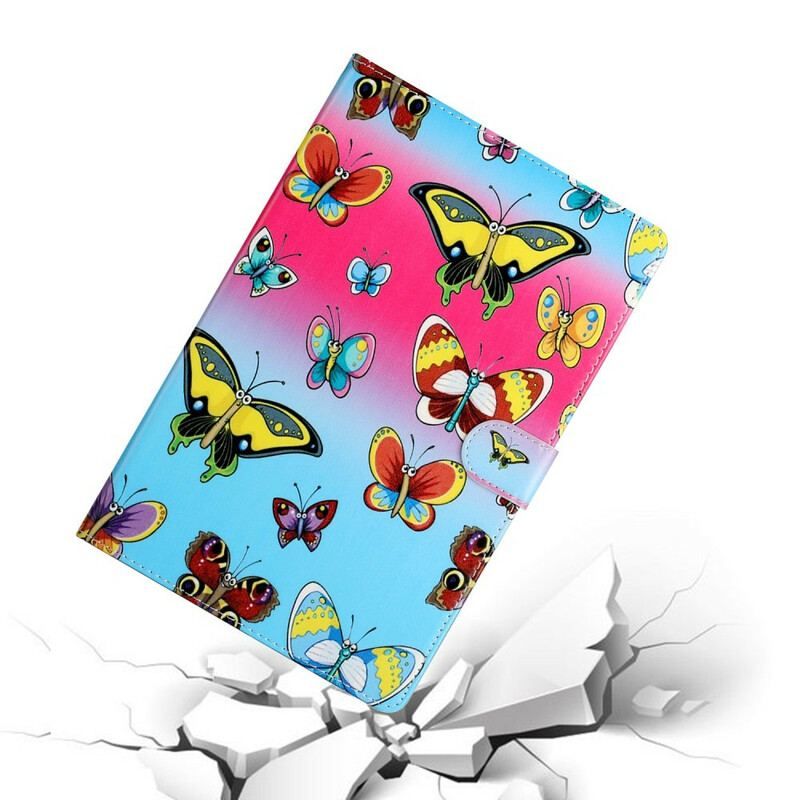 Housse Samsung Galaxy Tab S8 Plus / S7 Plus Butterflies