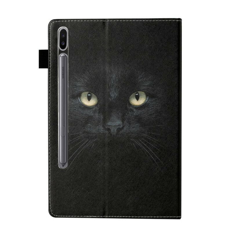 Housse Samsung Galaxy Tab S8 / Tab S7 Chat Noir