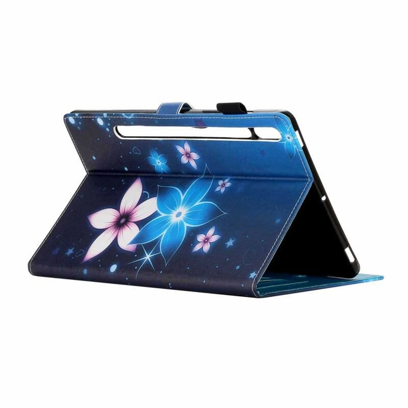 Housse Samsung Galaxy Tab S8 / Tab S7 Florale