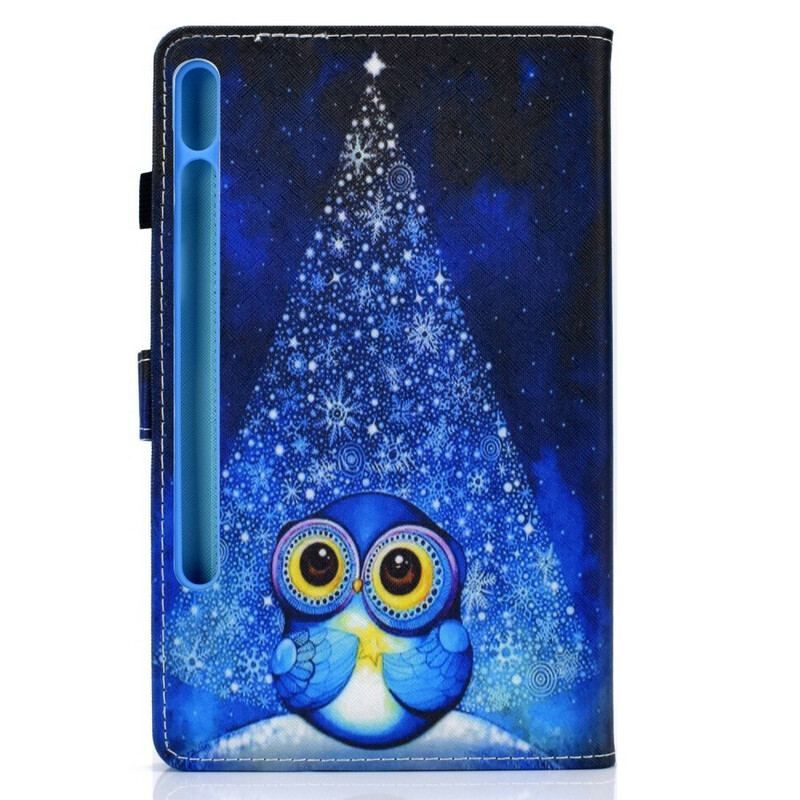 Housse Samsung Galaxy Tab S8 / Tab S7 Hibou