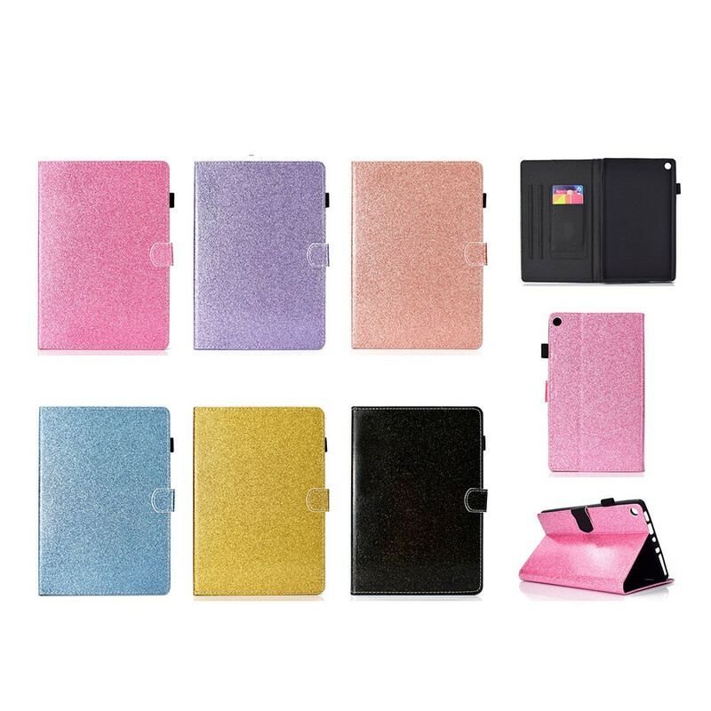 Housse Samsung Galaxy Tab S8 / Tab S7 Paillettes Éclatantes