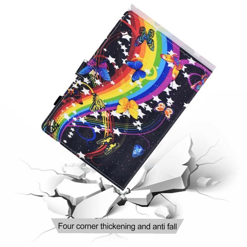 Housse Samsung Galaxy Tab S8 / Tab S7 Papillons Butterfly