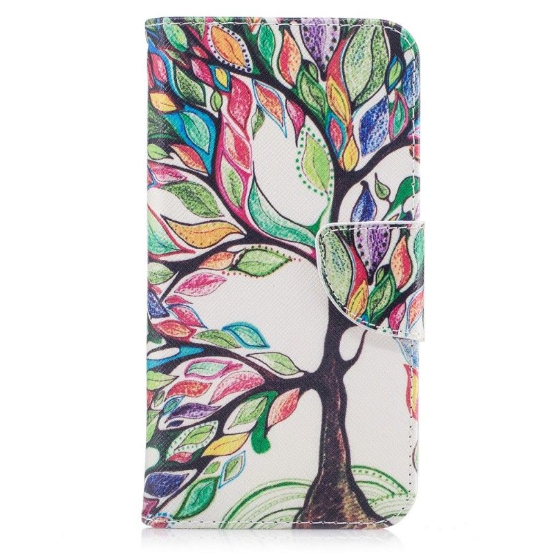 Étui Housse Samsung Galaxy Xcover 4 Arbre Coloré