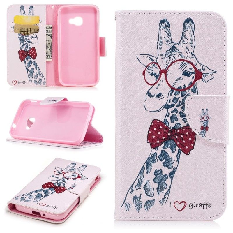 Housse Samsung Galaxy Xcover 4 Girafe Intello