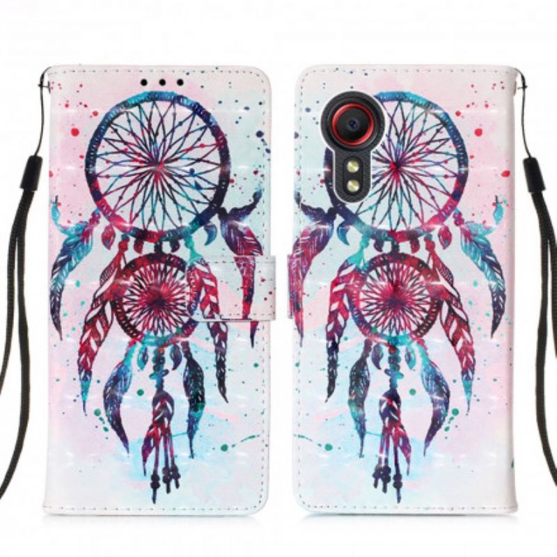 Housse Samsung Galaxy XCover 5 Attrape Rêves Aquarelle