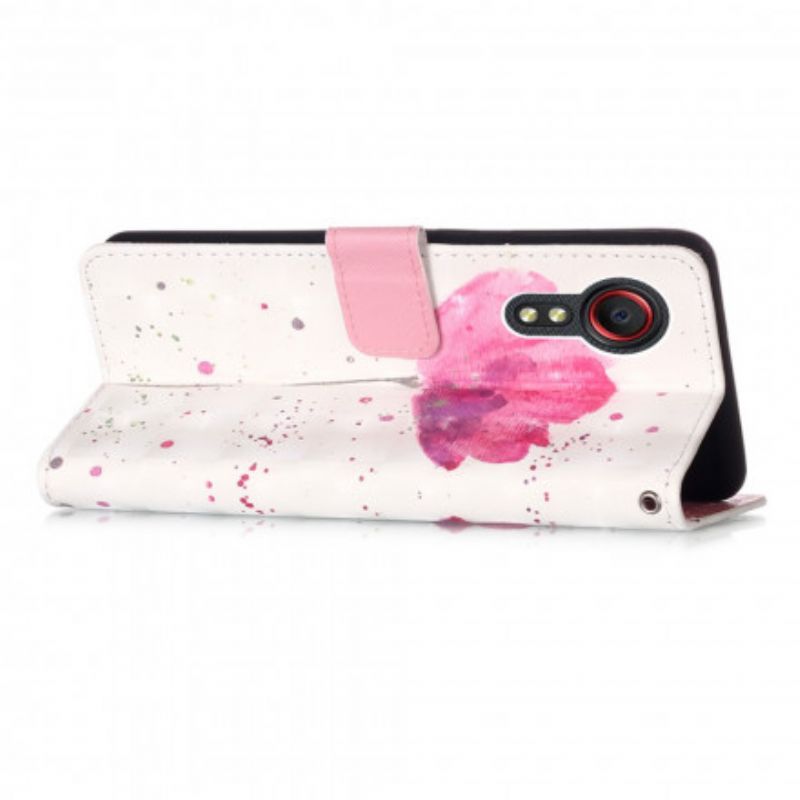 Housse Samsung Galaxy XCover 5 Coquelicot Aquarelle