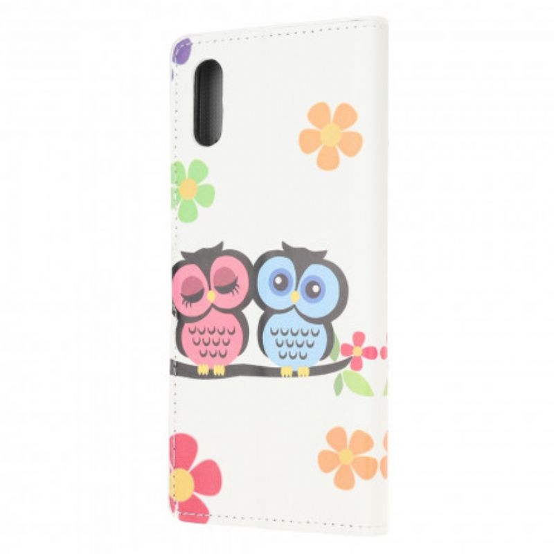 Housse Samsung Galaxy XCover 5 Couple De Hiboux