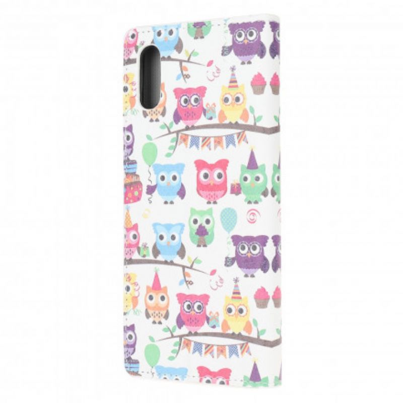 Housse Samsung Galaxy XCover 5 Multiples Hiboux