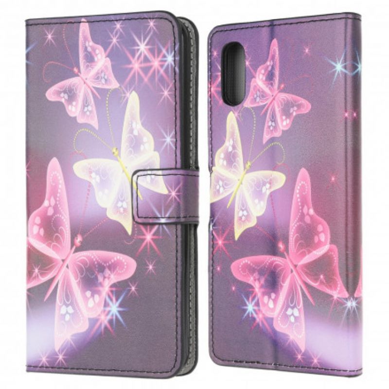 Housse Samsung Galaxy XCover 5 Papillons Et Fleurs