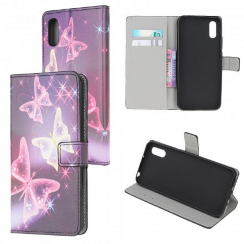 Housse Samsung Galaxy XCover 5 Papillons Et Fleurs