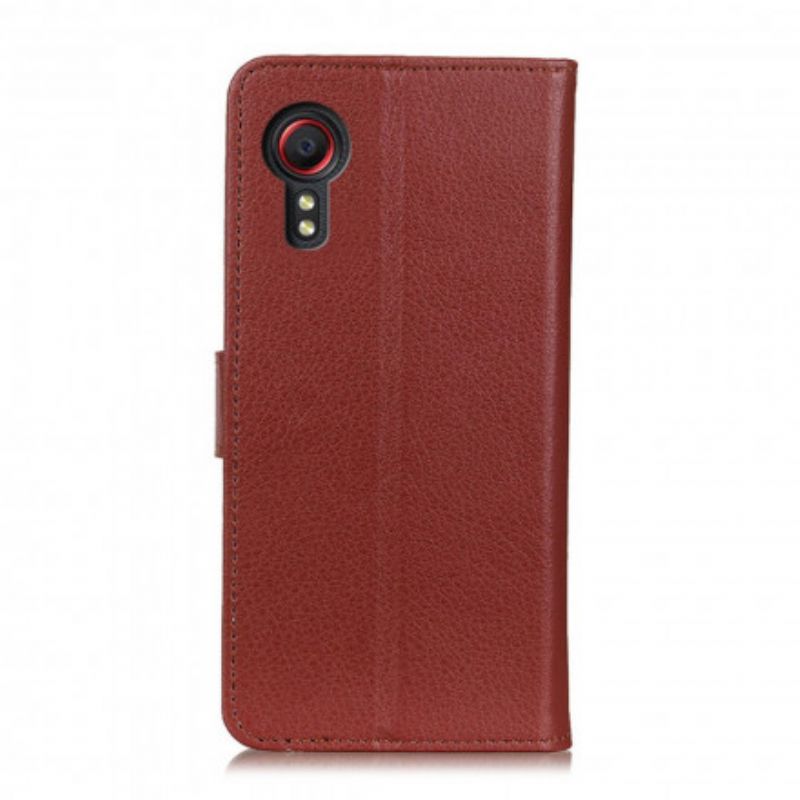 Housse Samsung Galaxy XCover 5 Simili Cuir Traditionnel
