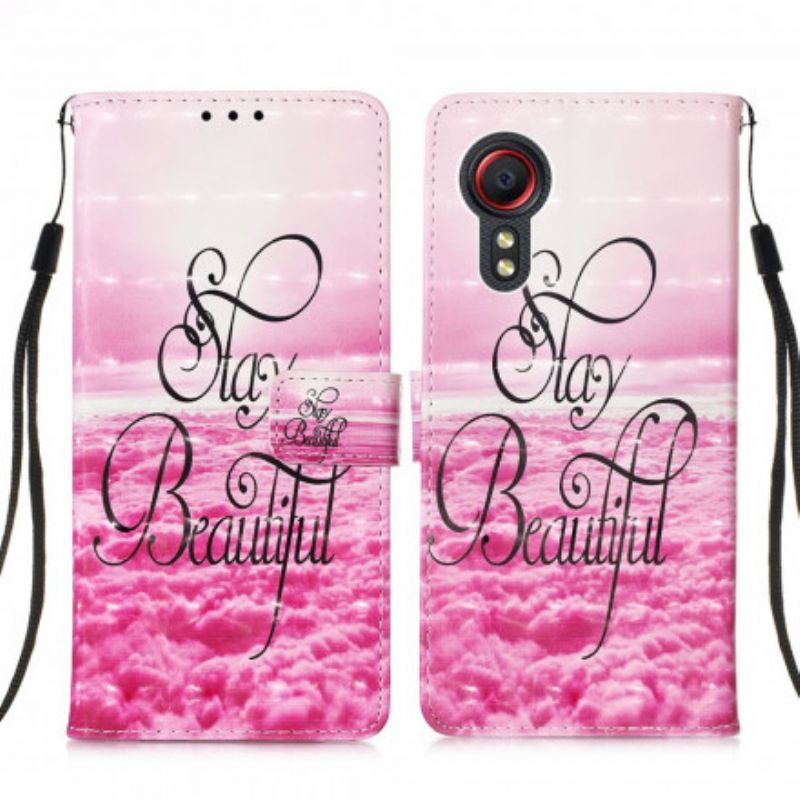 Housse Samsung Galaxy XCover 5 Stay Beautiful