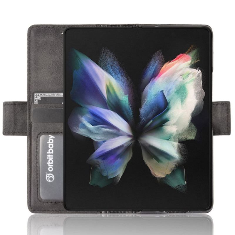 Housse Samsung Galaxy Z Fold 4 Rétro Mosaïque