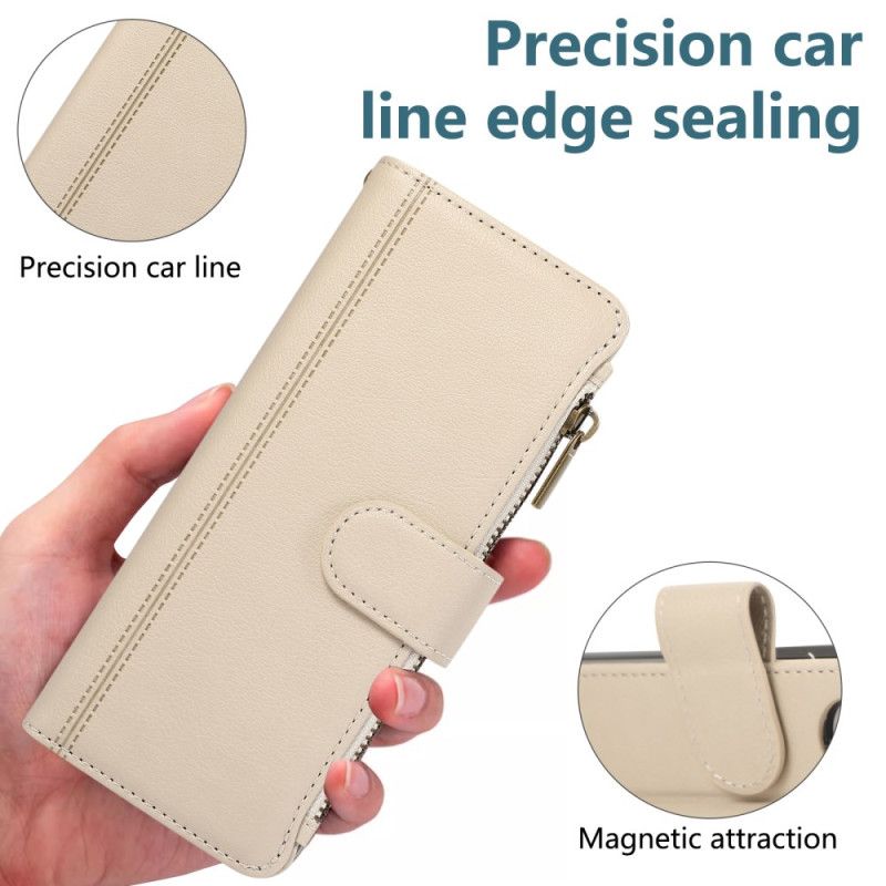 Housse Samsung Galaxy Z Fold 7 Portefeuille à Lanière