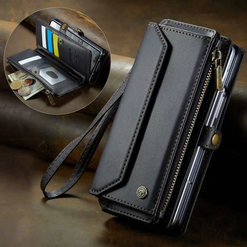 Housse Samsung Galaxy Z Fold 7 Portefeuille CASEME