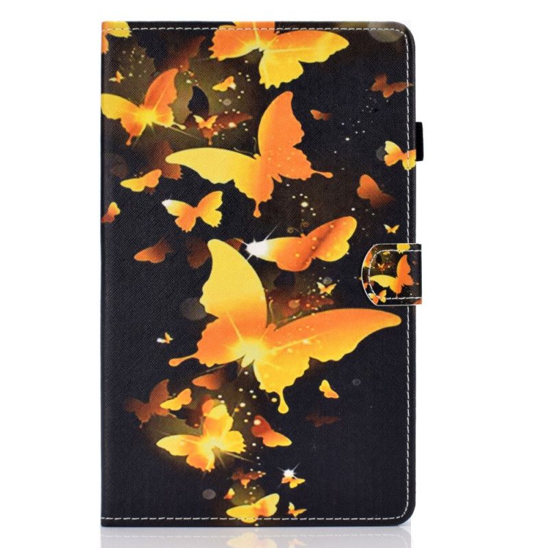Housse Sasmung Galaxy Tab S6 Lite Papillons Uniques