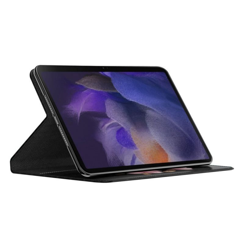 Housse Simili Cuir Samsung Galaxy Tab A8 (2021) Fleurs d'Arbre