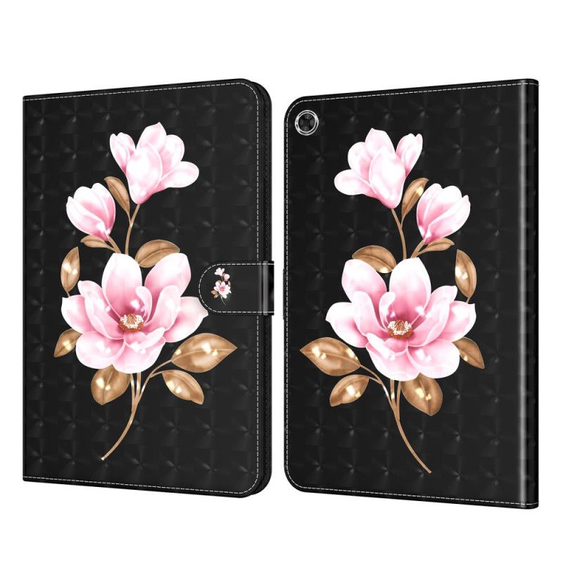 Housse Simili Cuir Housse Samsung Galaxy Tab A8 (2021) Fleurs D'arbre