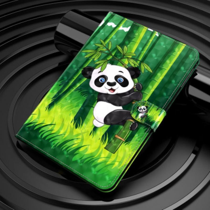 Housse Simili Cuir Samsung Galaxy Tab S8 / Tab S7 Panda