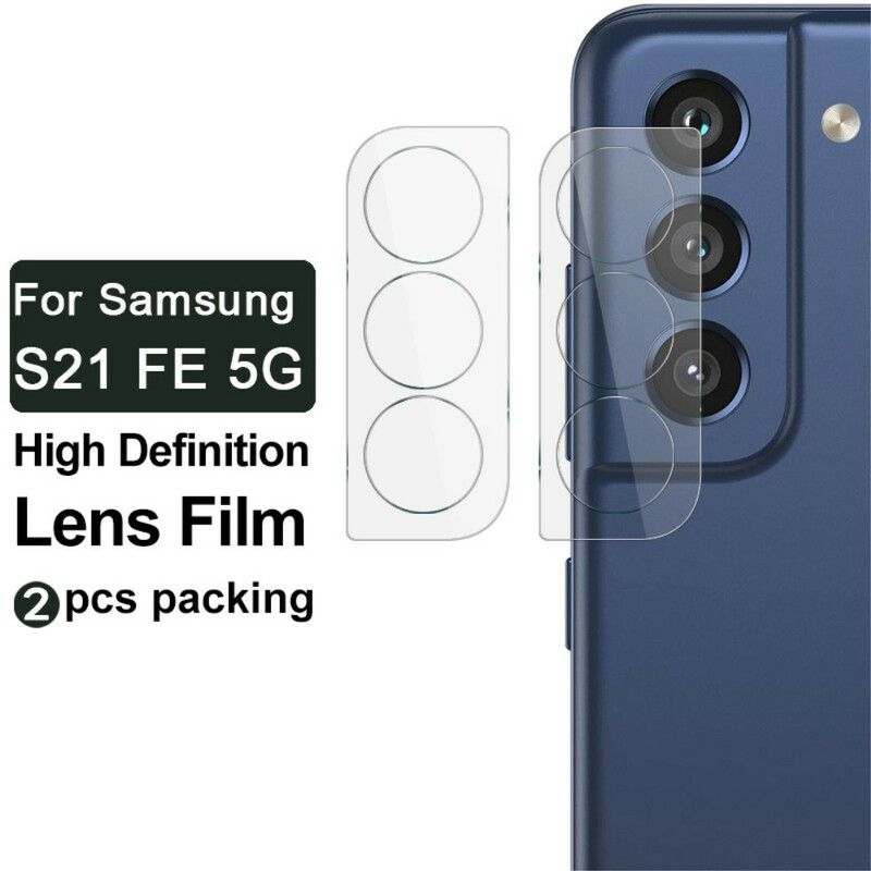 Lentille De Protection En Verre Trempé Coque Pour Samsung Galaxy S21 FE Imak